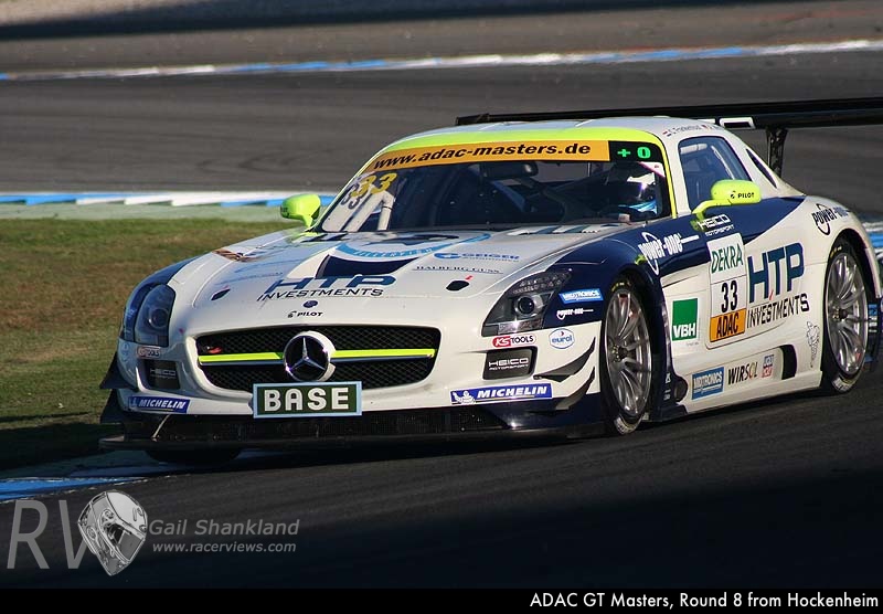 ADAC GT Masters, Round 8 from Hockenheim - Christiaan Frankenhout (NL) Andreas Wirth (D). HEICO Mercedes SLS GT3
