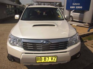 The MRT Performance Subaru Forester will have its first test on Monday 13/2 (c) MRT Performance
