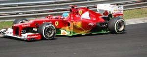 Fernando Alonso in the Ferrari leads the Championship coming into the Eni Hungarian F1 Grand Prix