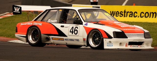 Mark Bowen raced his VK Commodore Sports Sedan to top 10 results at the Sports Sedan race at Bathurst in February Mark Bowen raced his VK Commodore Sports Sedan to top 10 results at the Sports Sedan race at Bathurst in February
