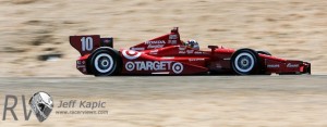 Dario Franchitti a the GoPro Indy Car race at Sonoma