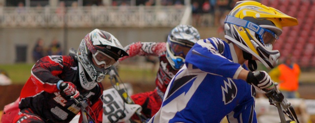 The qualifying was dry in Toowoomba for the Australian Supercross