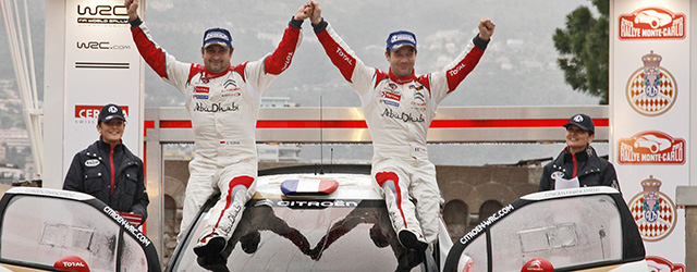 Loeb and Elena were peerless again in Monte Carlo (Picture - Michelin)