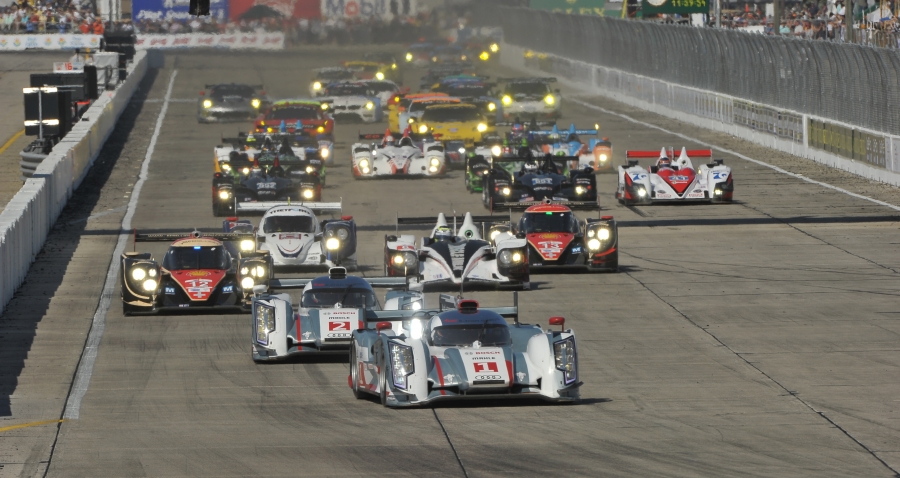 The start of the final ALMS version of the Sebring 12 Hours (Photo: ALMS)