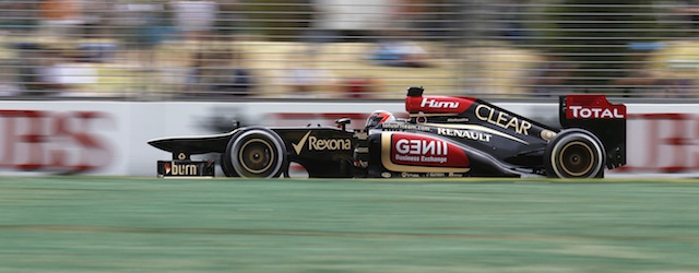 Kimi Raikkonen in his Lotus took out the Rolex Australian Formula 1 Grand Prix (Photo: Lotus)