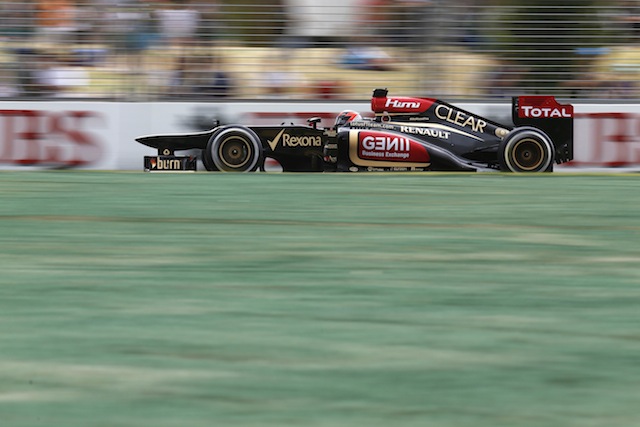 Kimi Raikkonen in his Lotus took out the Rolex Australian Formula 1 Grand Prix (Photo: Lotus)