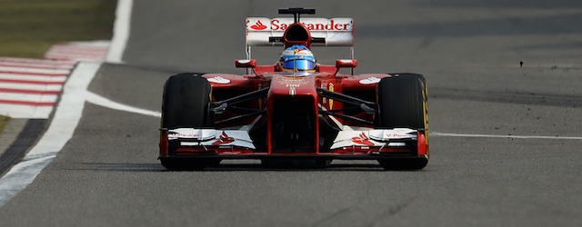 Alonso made up for the disappointment at Malaysia with a China win (Photo: Ferrari)