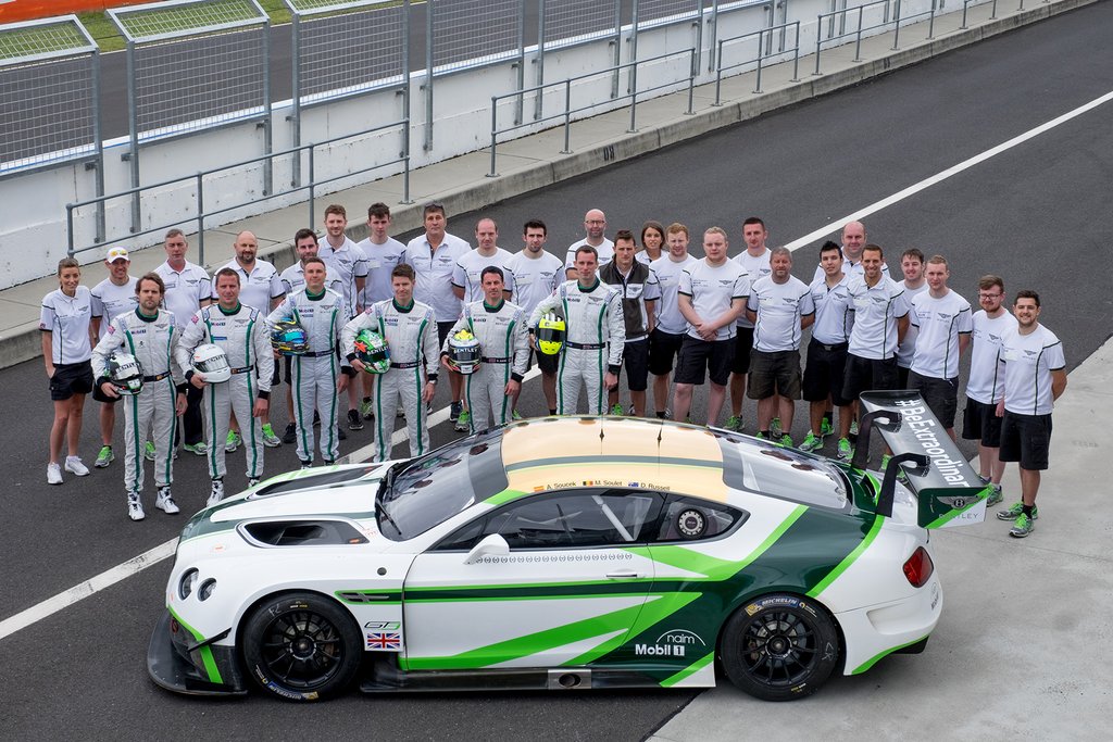 David Russell is joining a crack team in the Bentley for the Bathurst 12 Hour (photo: Bentley)
