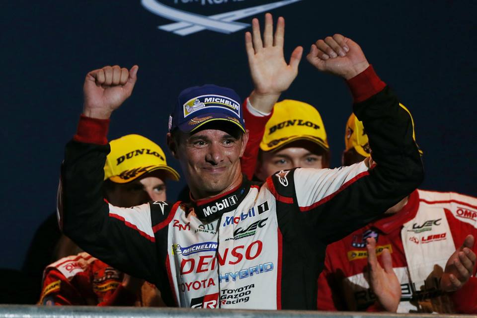 Sarrazin was able to take a hard fought win with Toyota at WEC's Fuji round